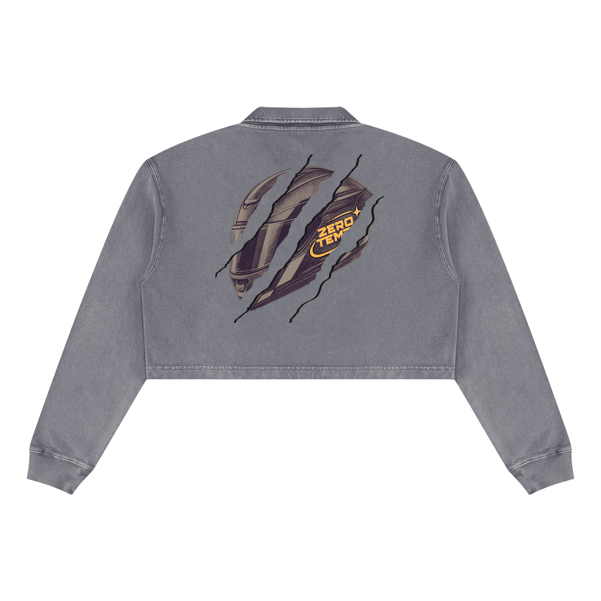 Women’s Vintage Wash Crop Sweatshirt