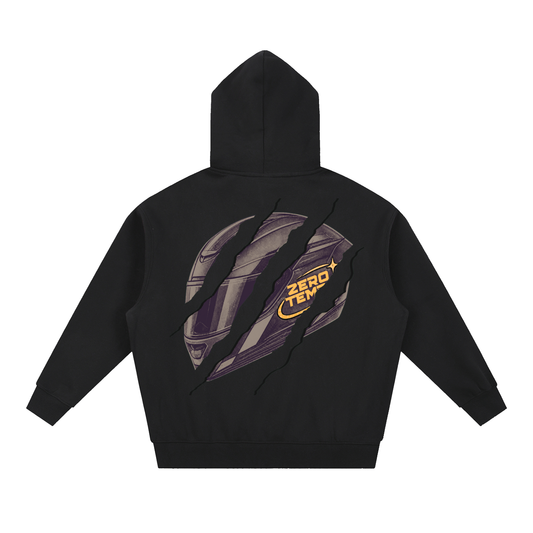 Essential Oversized Boxy Fit Fleece Hoodie