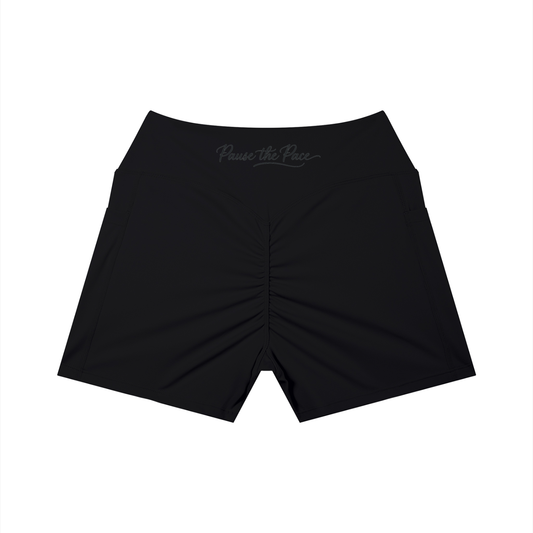 Women’s High Rise Pocket Yoga Shorts