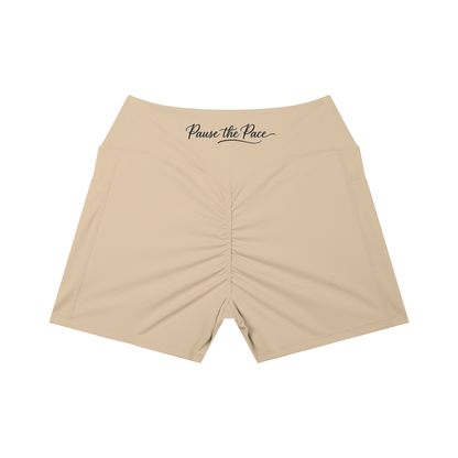 Women’s High Rise Pocket Yoga Shorts