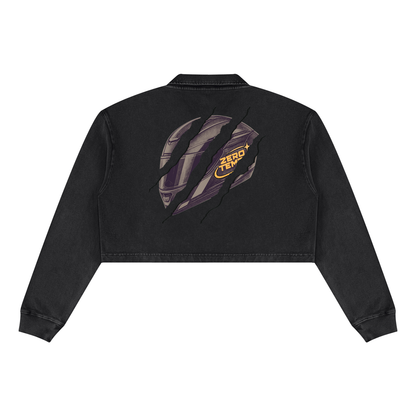 Women’s Vintage Wash Crop Sweatshirt