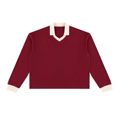 Unisex Color Block Long Sleeve Sweatshirt
