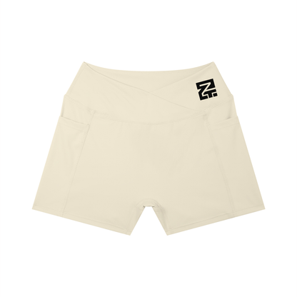 Women’s High Rise Pocket Yoga Shorts