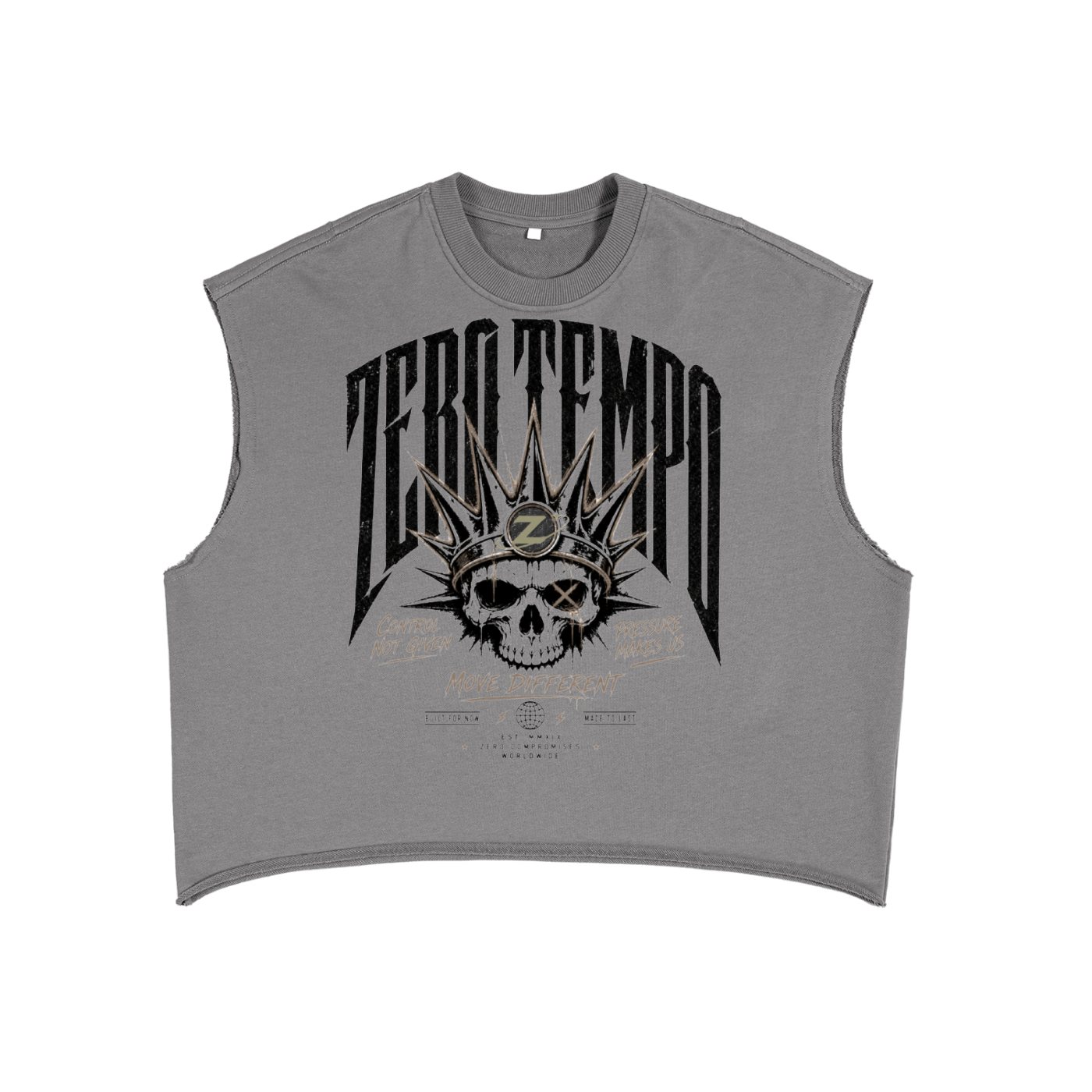 French Terry Boxy Tank Top