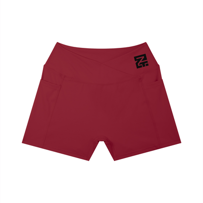 Women’s High Rise Pocket Yoga Shorts