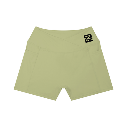 Women’s High Rise Pocket Yoga Shorts