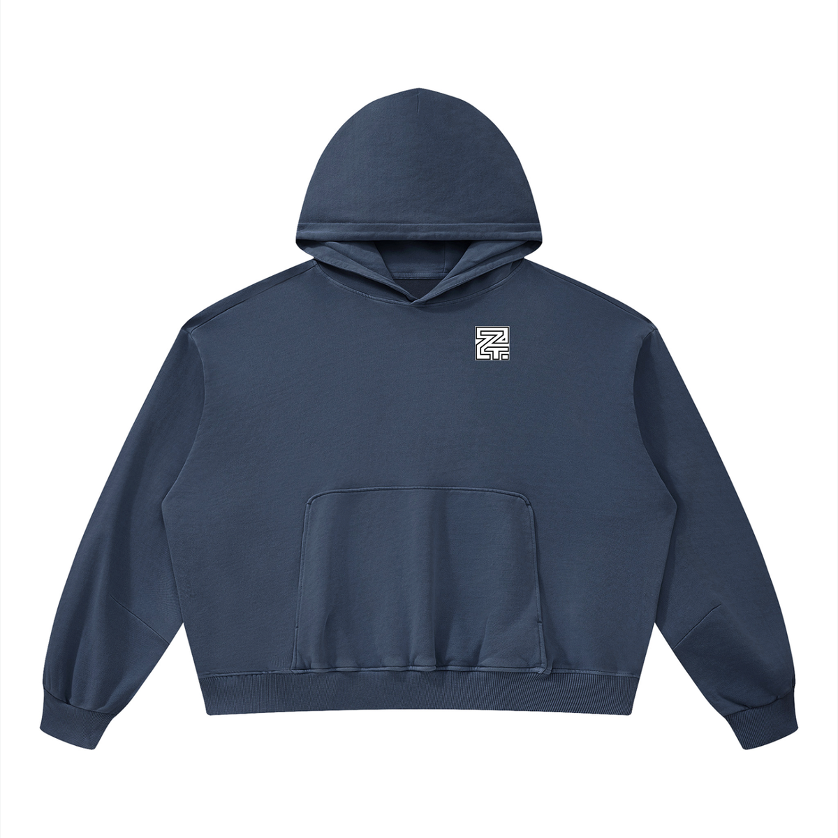 Unisex Boxy Vintage Washed Hoodie