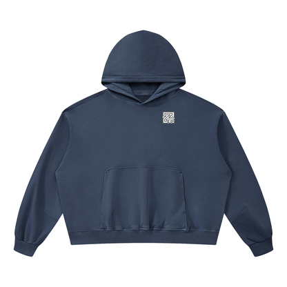 Unisex Boxy Vintage Washed Hoodie
