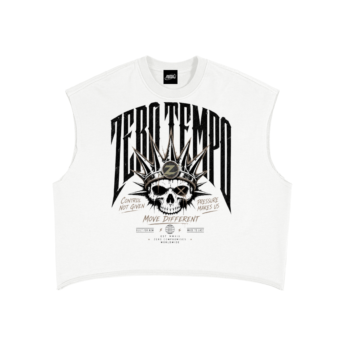 French Terry Boxy Tank Top