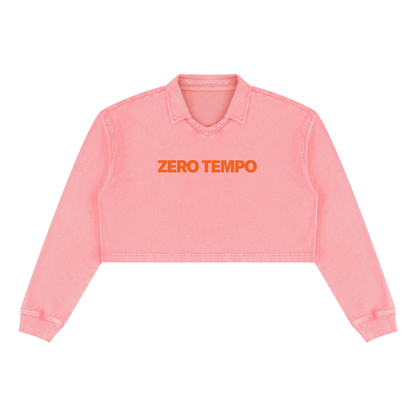 Women’s Vintage Wash Crop Sweatshirt