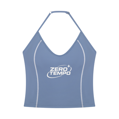 Women's Halter Neck Yoga Tank Top