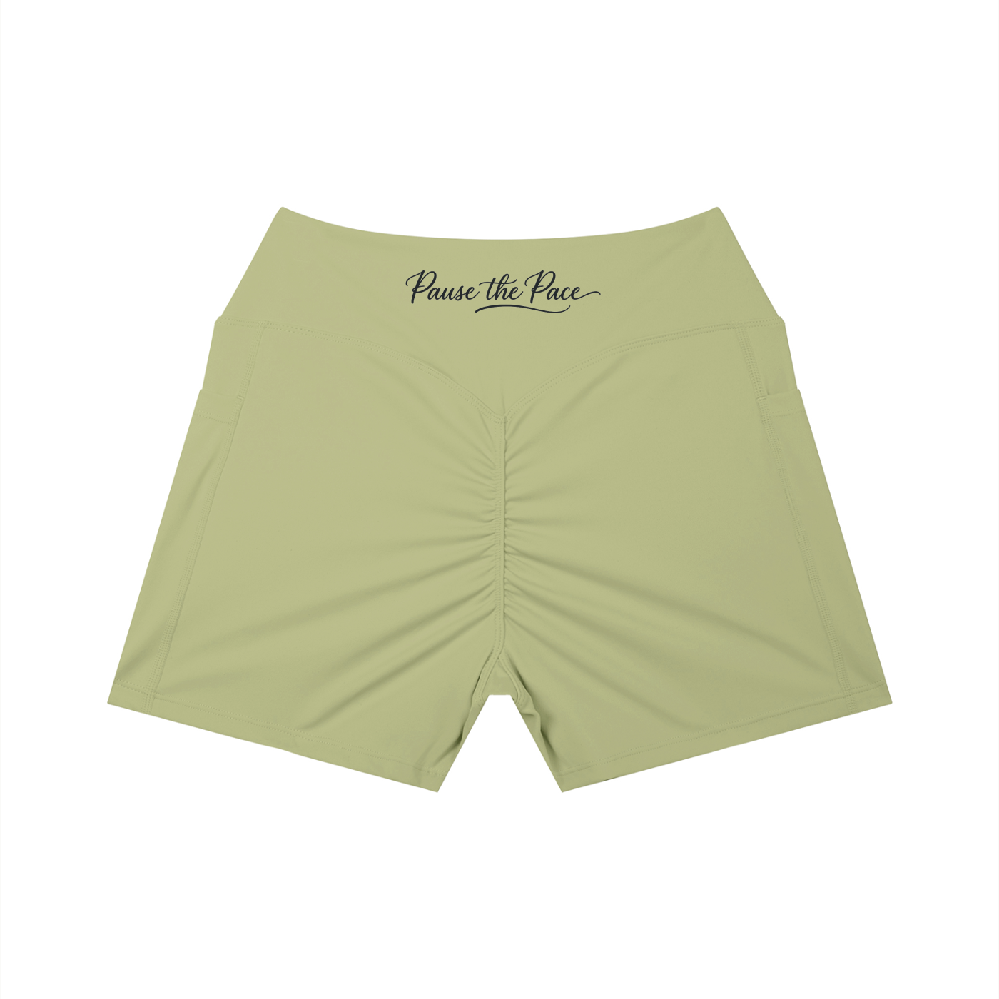 Women’s High Rise Pocket Yoga Shorts