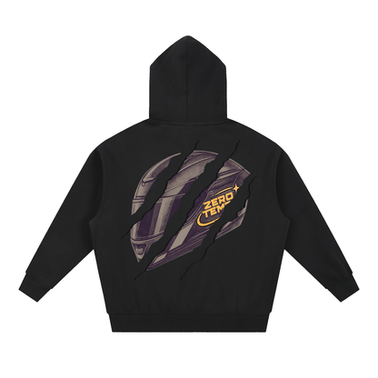 Essential Oversized Boxy Fit Fleece Hoodie