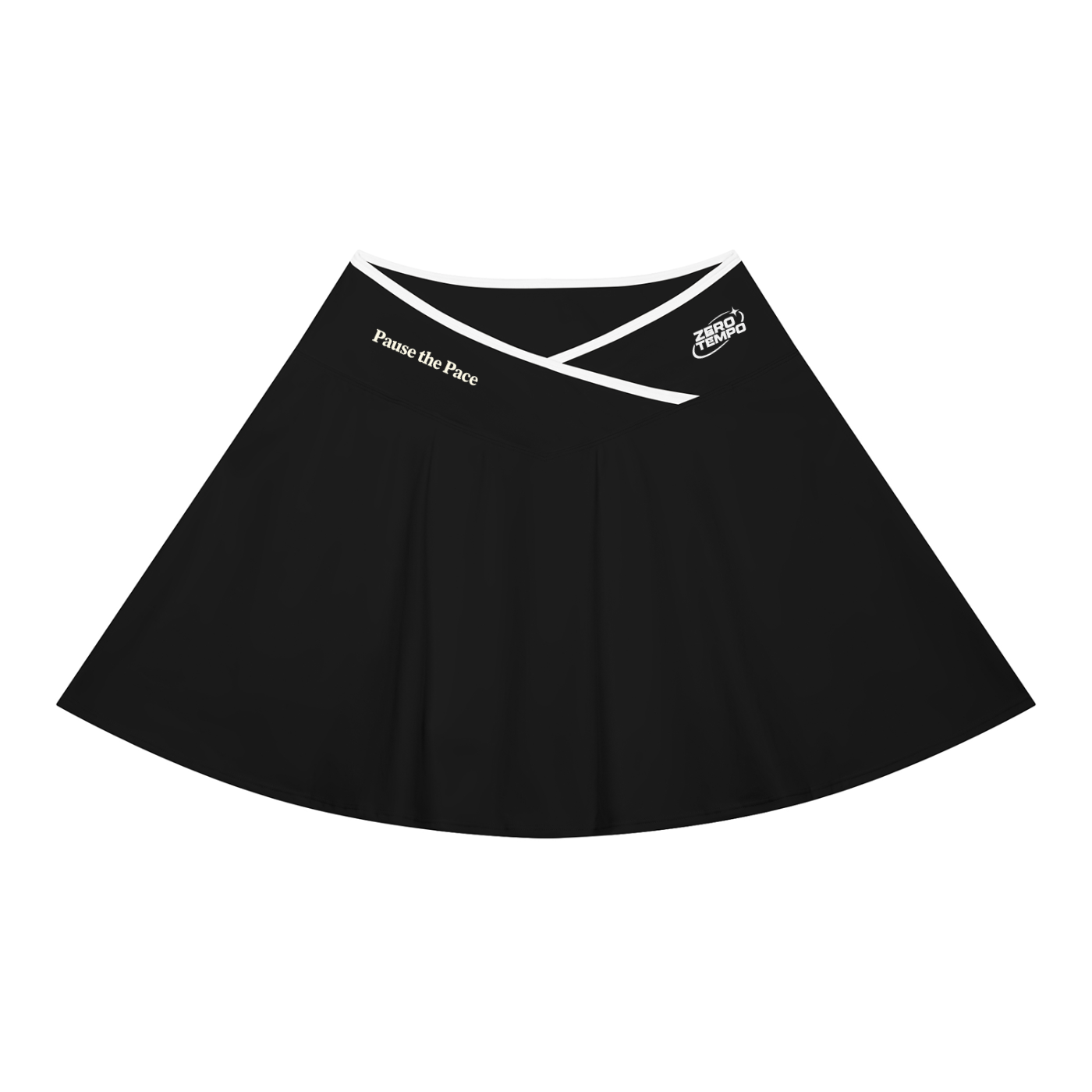 Women's Color Block A-Line Skirt
