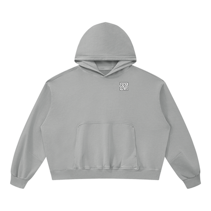 Unisex Boxy Vintage Washed Hoodie