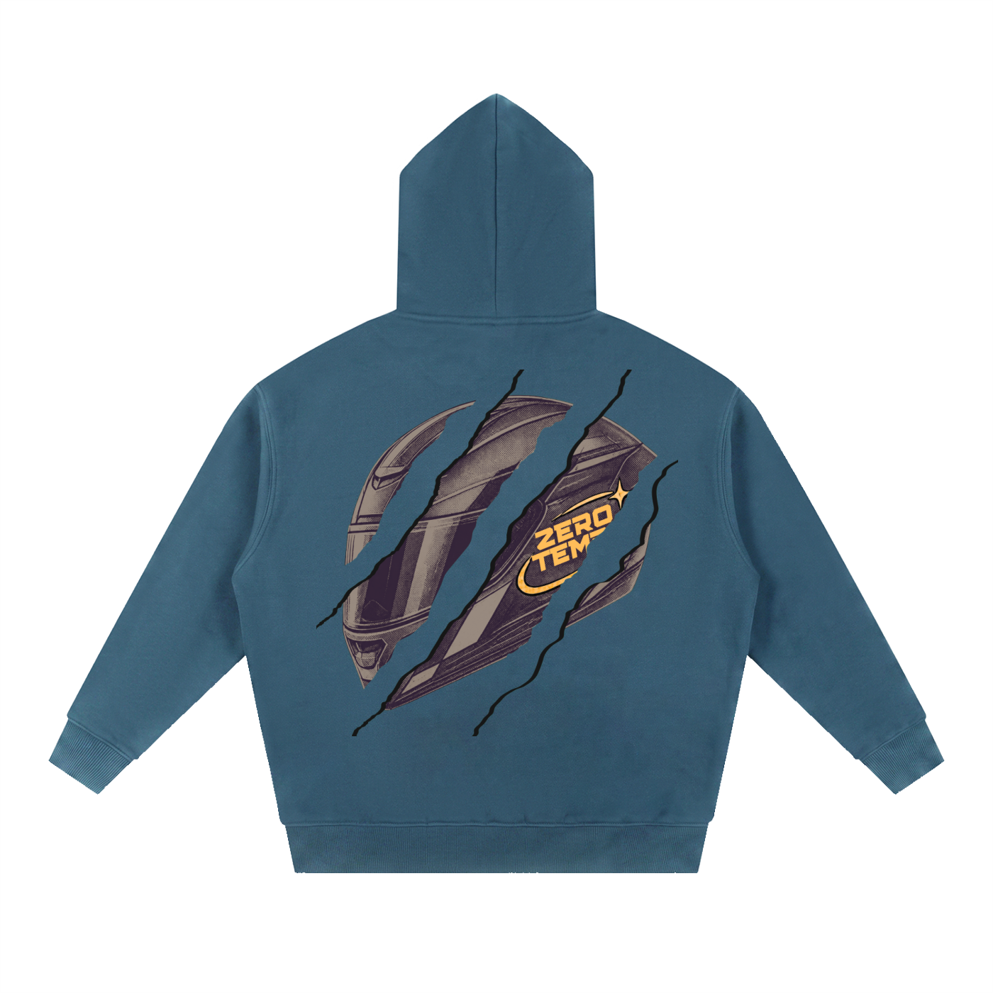 Essential Oversized Boxy Fit Fleece Hoodie