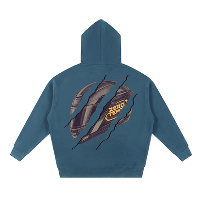 Essential Oversized Boxy Fit Fleece Hoodie