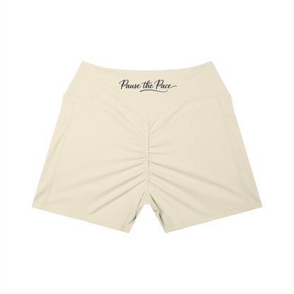 Women’s High Rise Pocket Yoga Shorts