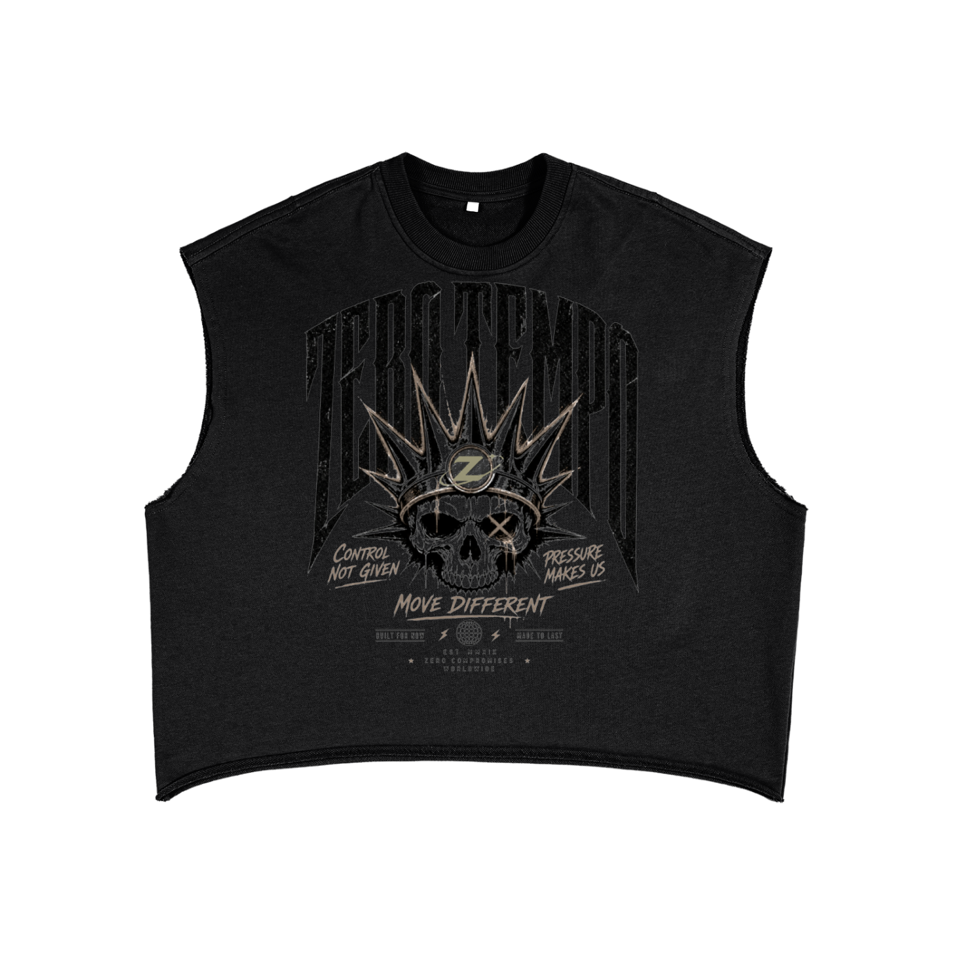 French Terry Boxy Tank Top