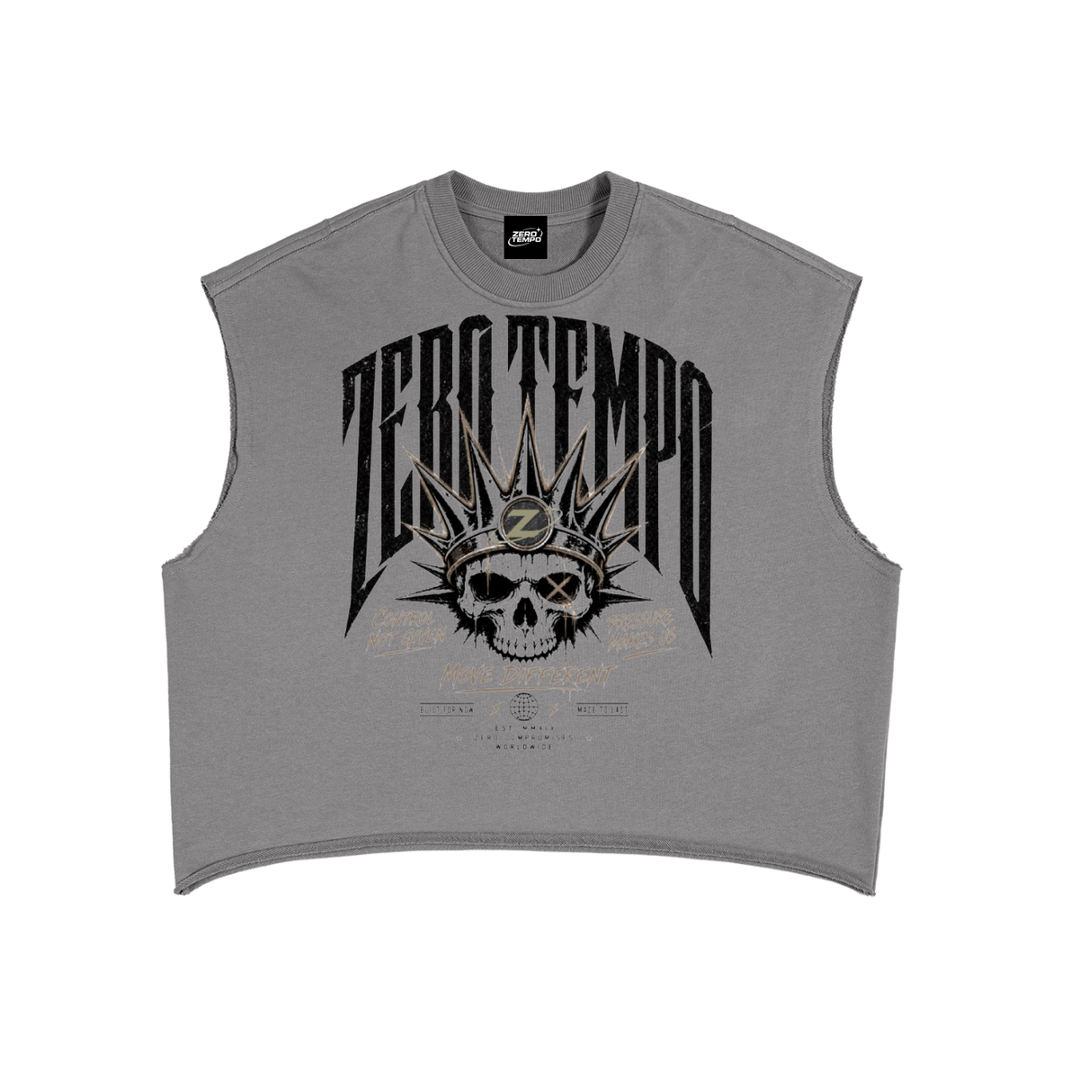 French Terry Boxy Tank Top