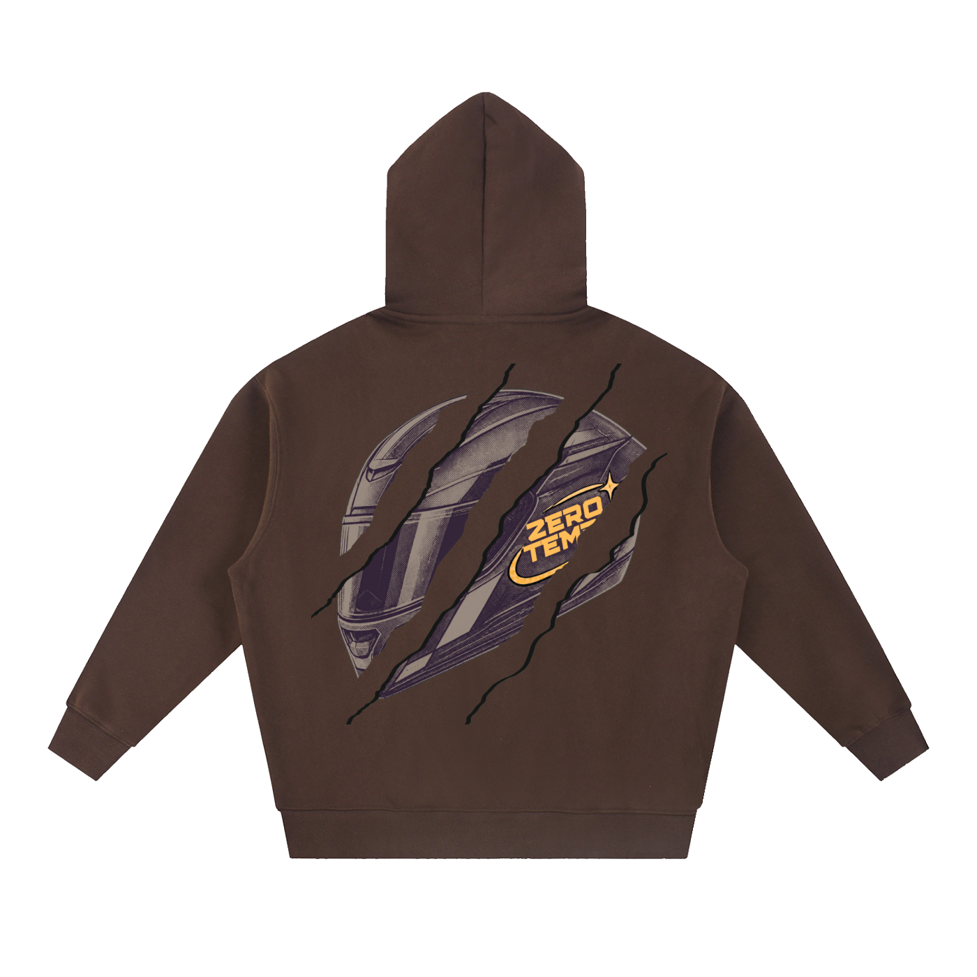 Essential Oversized Boxy Fit Fleece Hoodie
